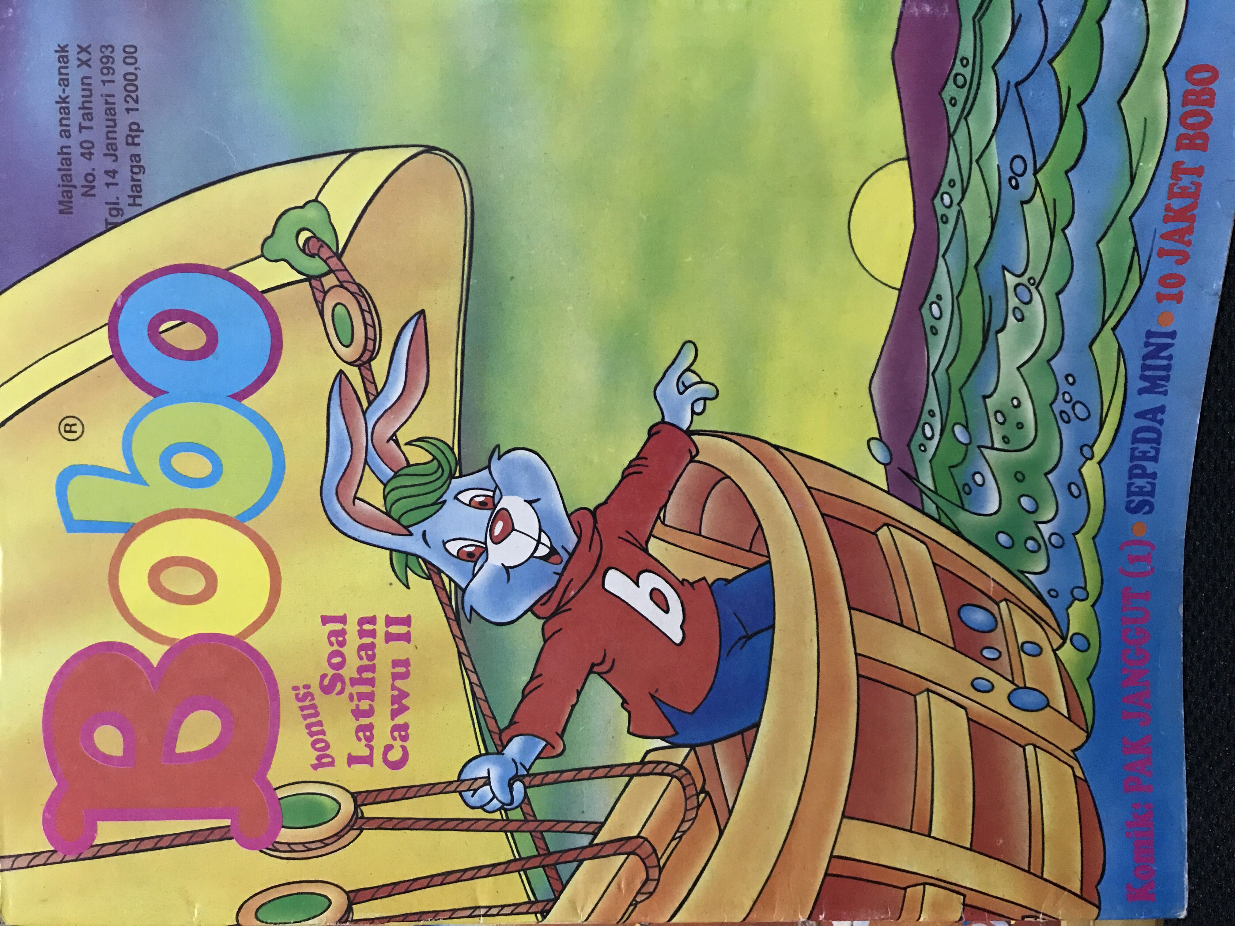Bobo  (January) magazine collectible - Main Image 1