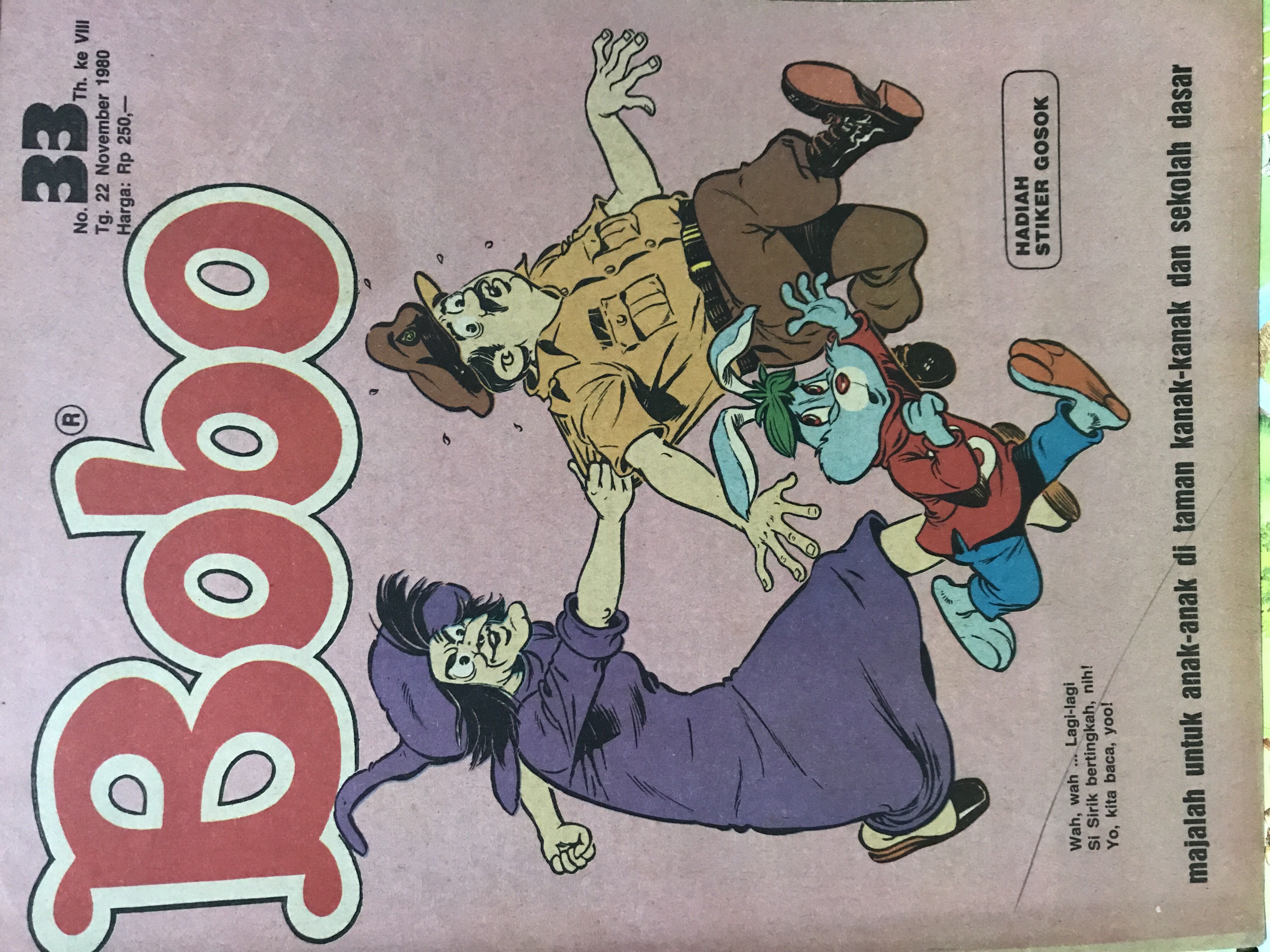 Bobo  (November) magazine collectible - Main Image 1