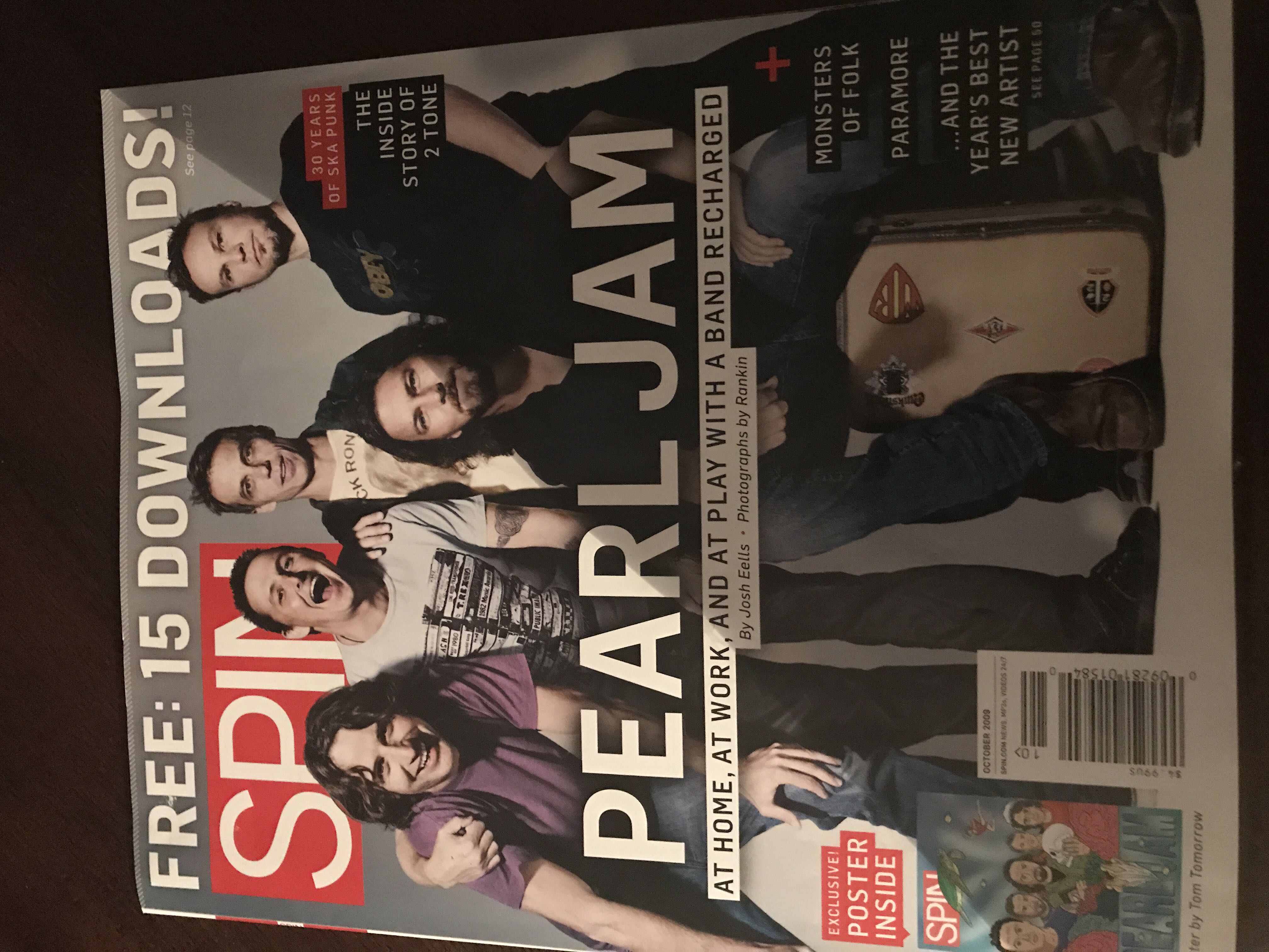 Spin  (October) magazine collectible - Main Image 1