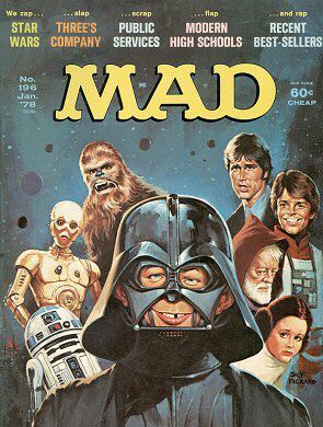 Mad #196  (January) magazine collectible - Main Image 1