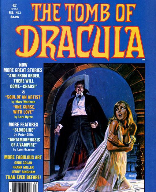 The Tomb Of Dracula #3 (February) magazine collectible - Main Image 1
