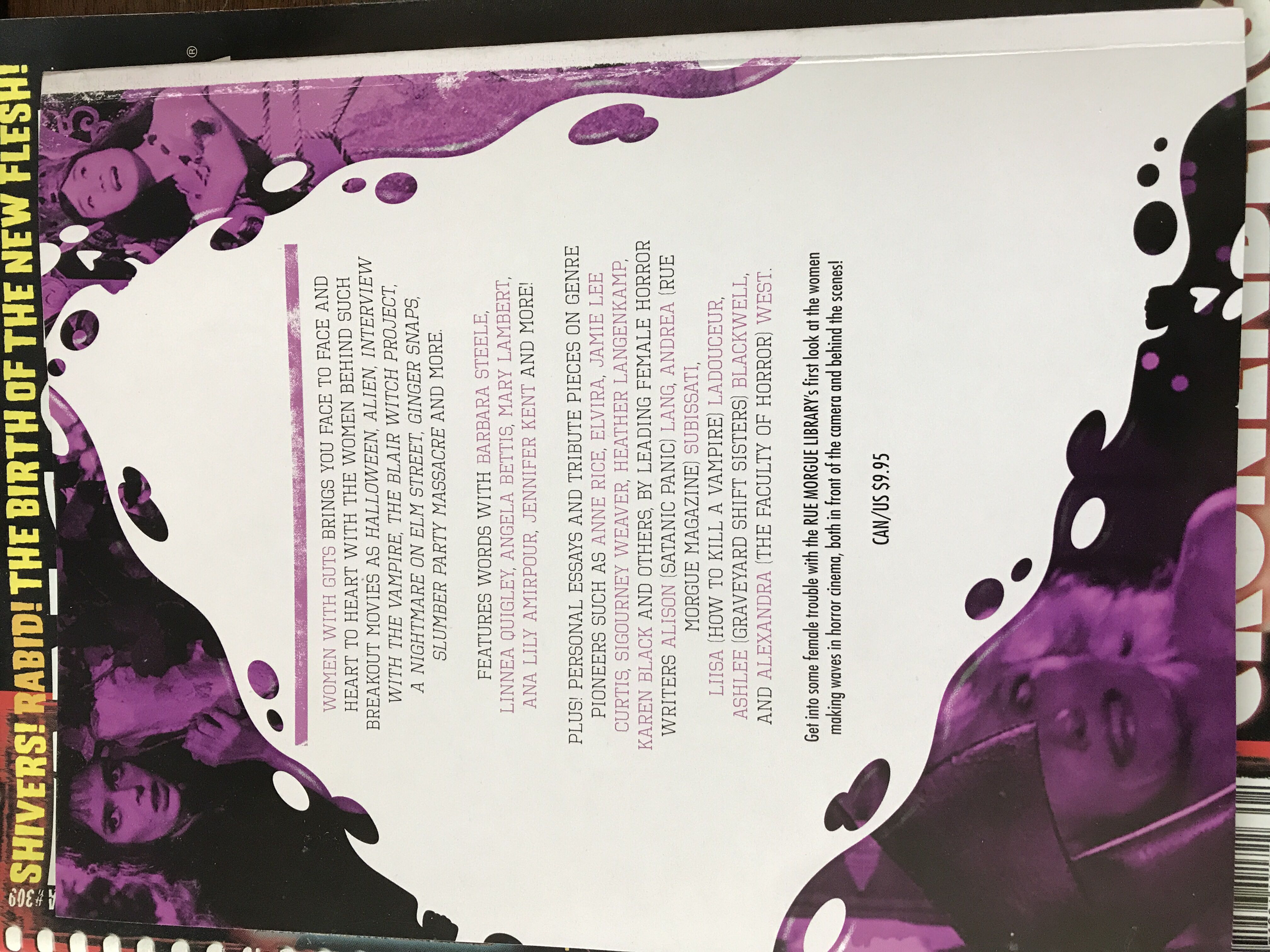 Rue Morgue Library: Shark Movie Mania   magazine collectible [Barcode 071486010678] - Main Image 2