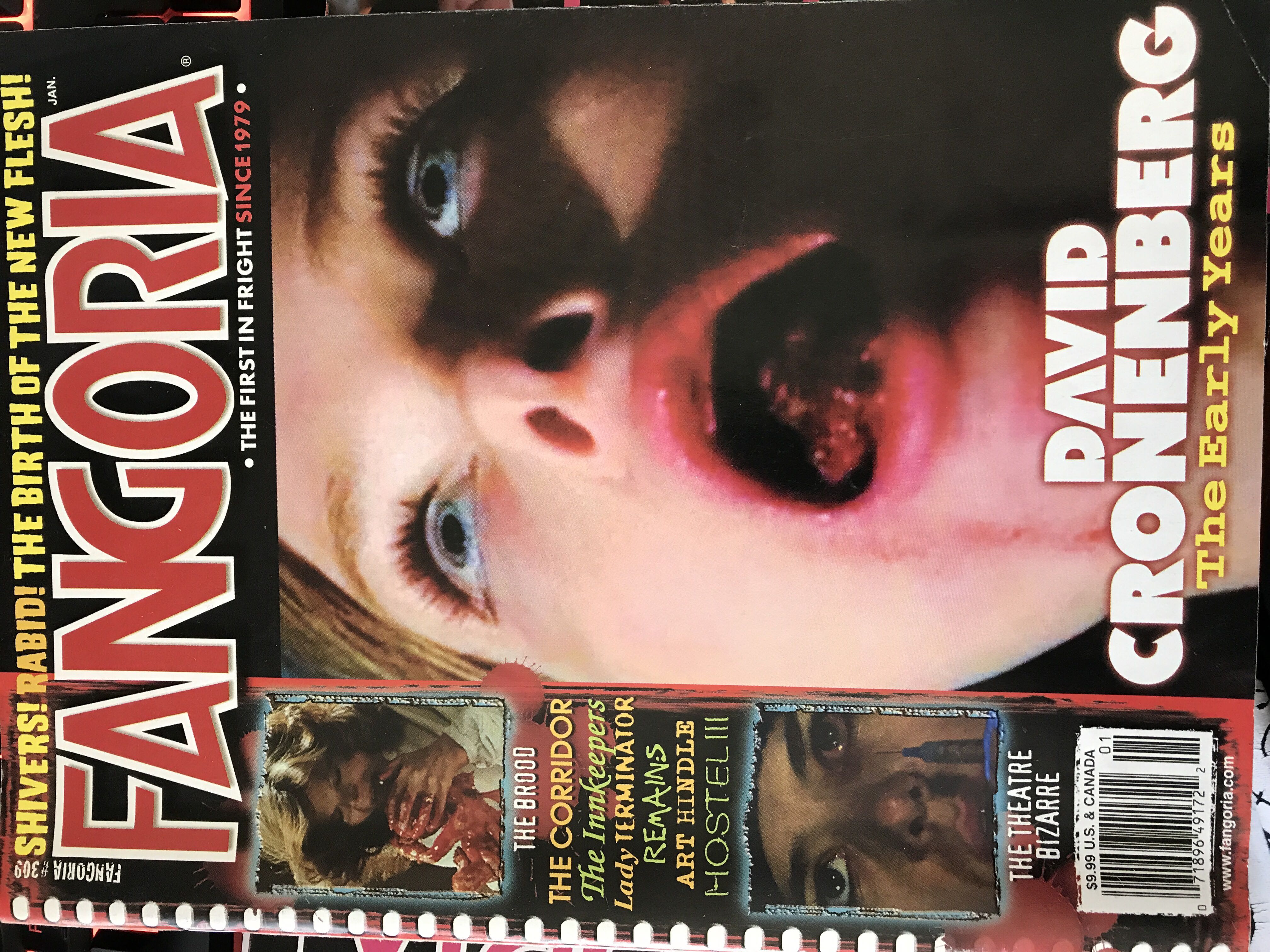Fangoria  (January) magazine collectible [Barcode 071896491722] - Main Image 1