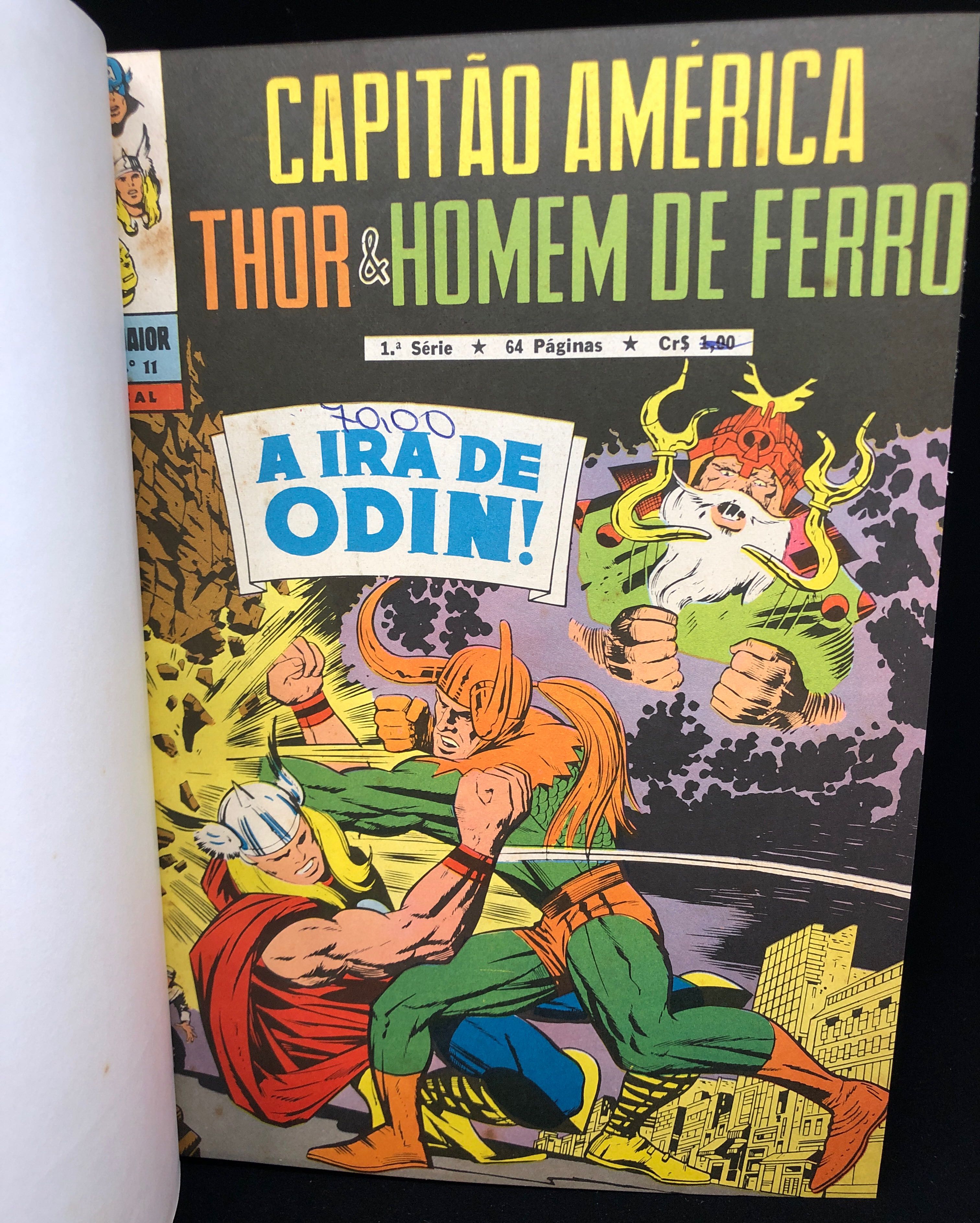 A Maior - Capitão América Thor Homem de Ferro   (October) magazine collectible - Main Image 2