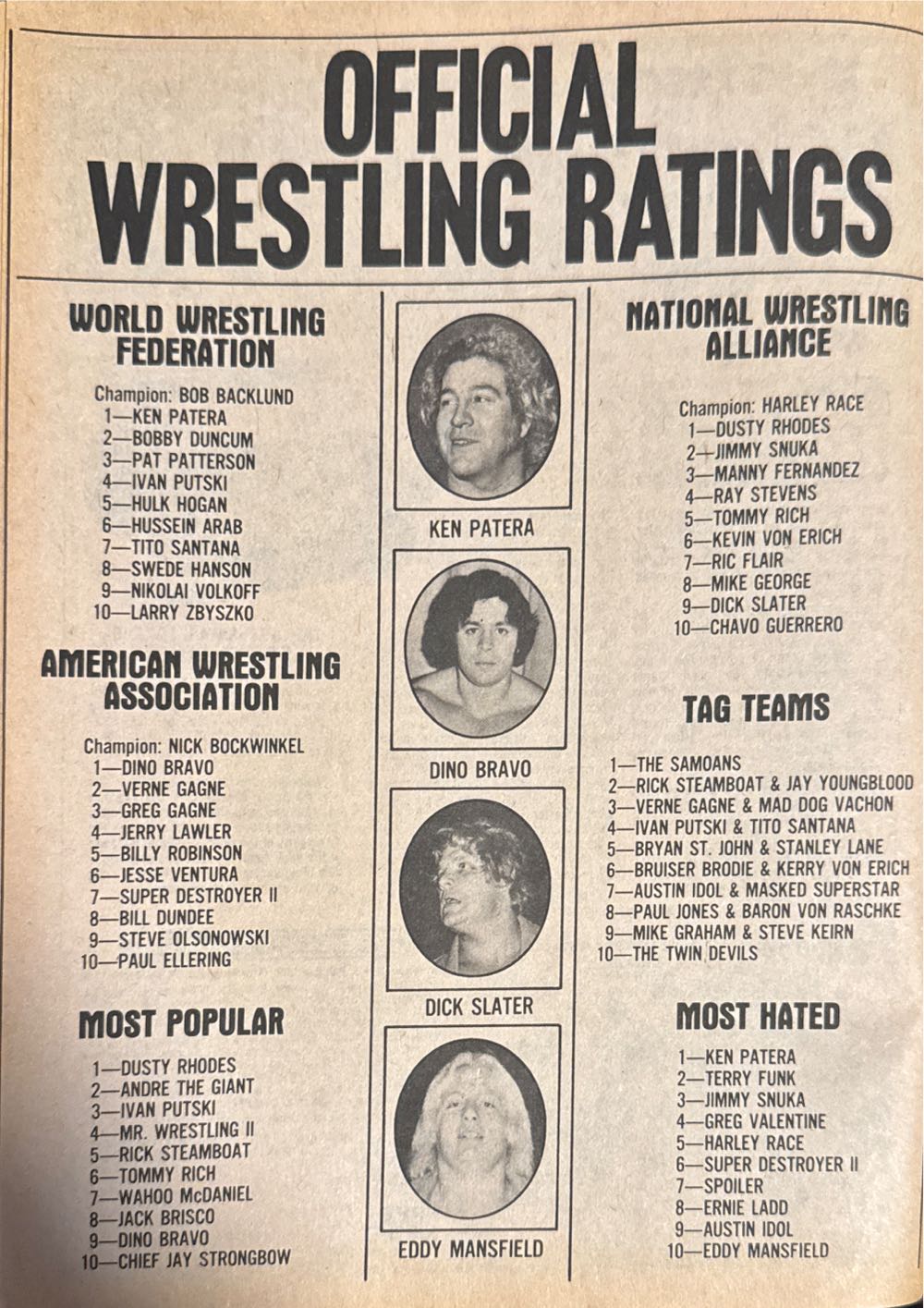 Victory Sports Series Wrestling 1980 Yearbook  magazine collectible - Main Image 3