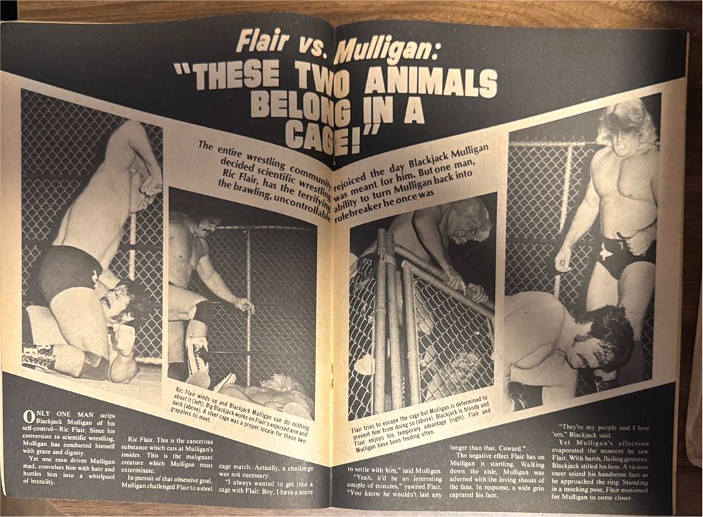 Sports Review Wrestling  (July) magazine collectible - Main Image 4