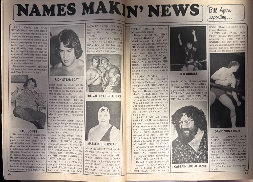 Inside Wrestling  magazine collectible [Barcode 07189647727603] - Main Image 4