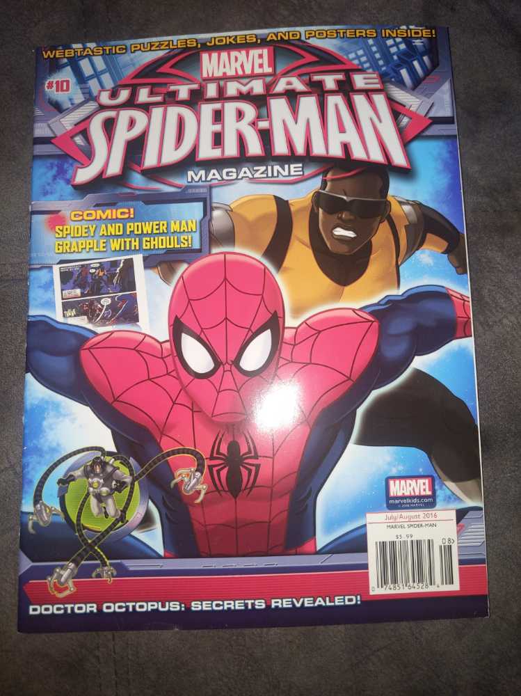 The Ultimate Spiderman Magazine x3  (July) magazine collectible [Barcode 074851645284] - Main Image 3