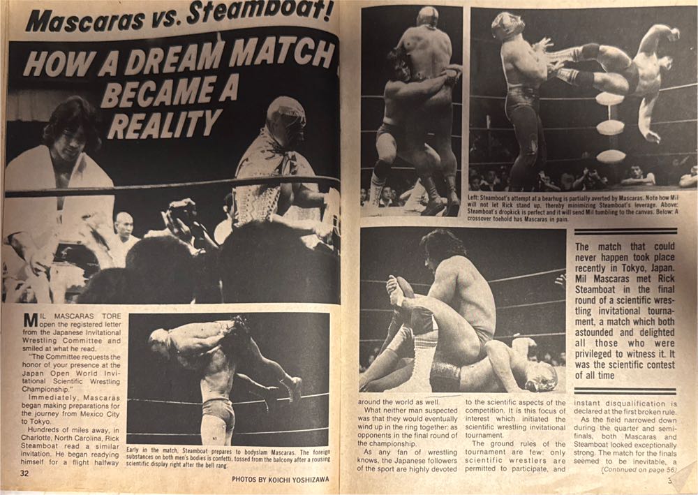 The Wrestler  (January) magazine collectible [Barcode 07189647951501] - Main Image 3