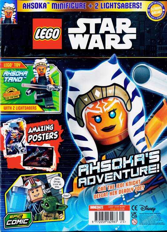 LEGO Star Wars Magazine  (August) magazine collectible - Main Image 2