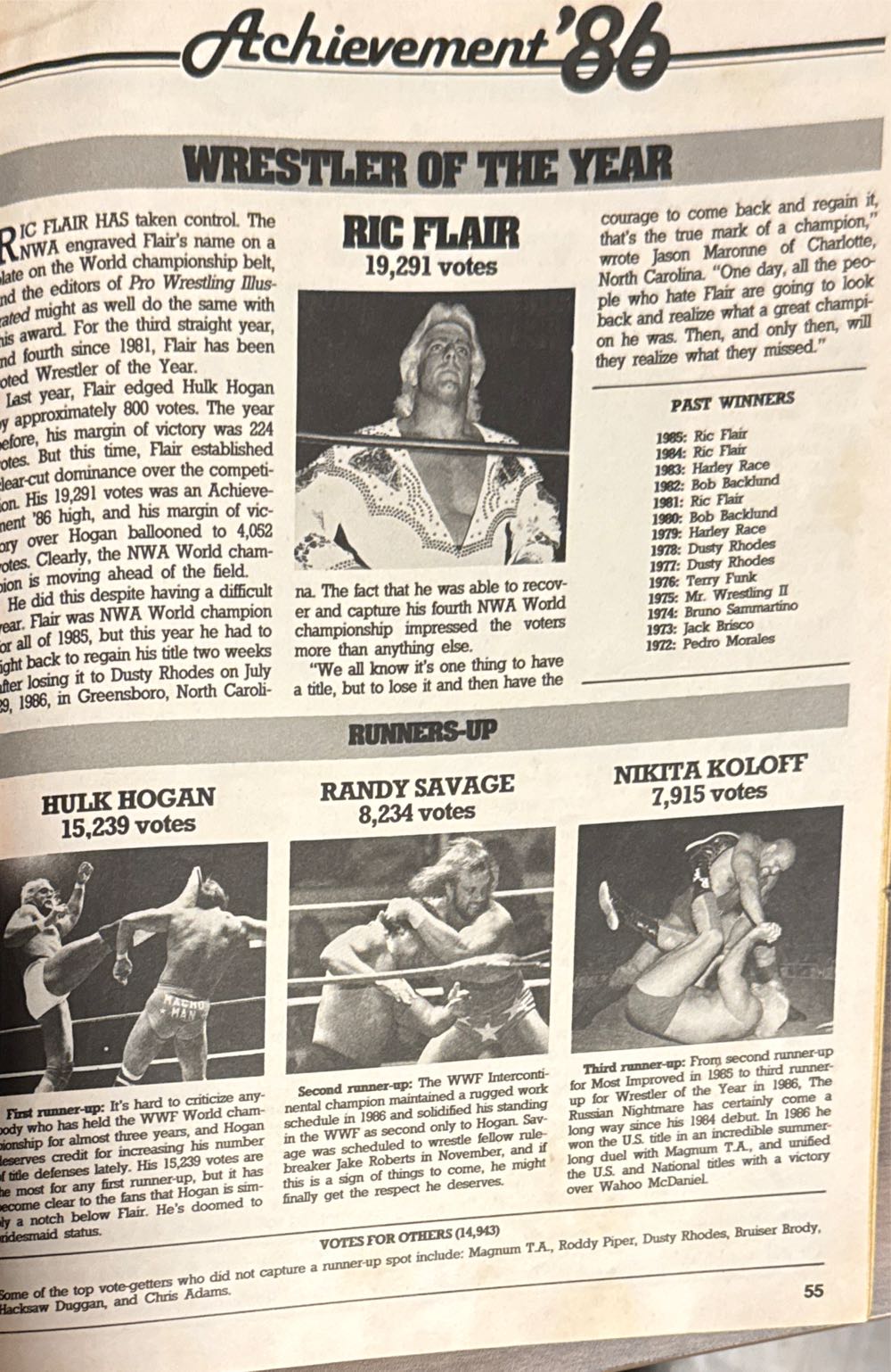 Pro Wrestling Illustrated  (March) magazine collectible - Main Image 4