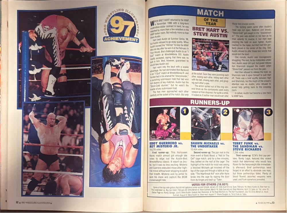 Pro Wrestling Illustrated  (March) magazine collectible - Main Image 3