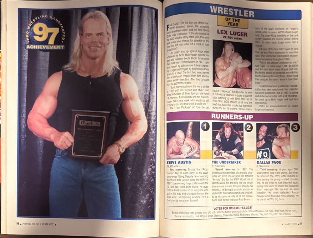 Pro Wrestling Illustrated  (March) magazine collectible - Main Image 4