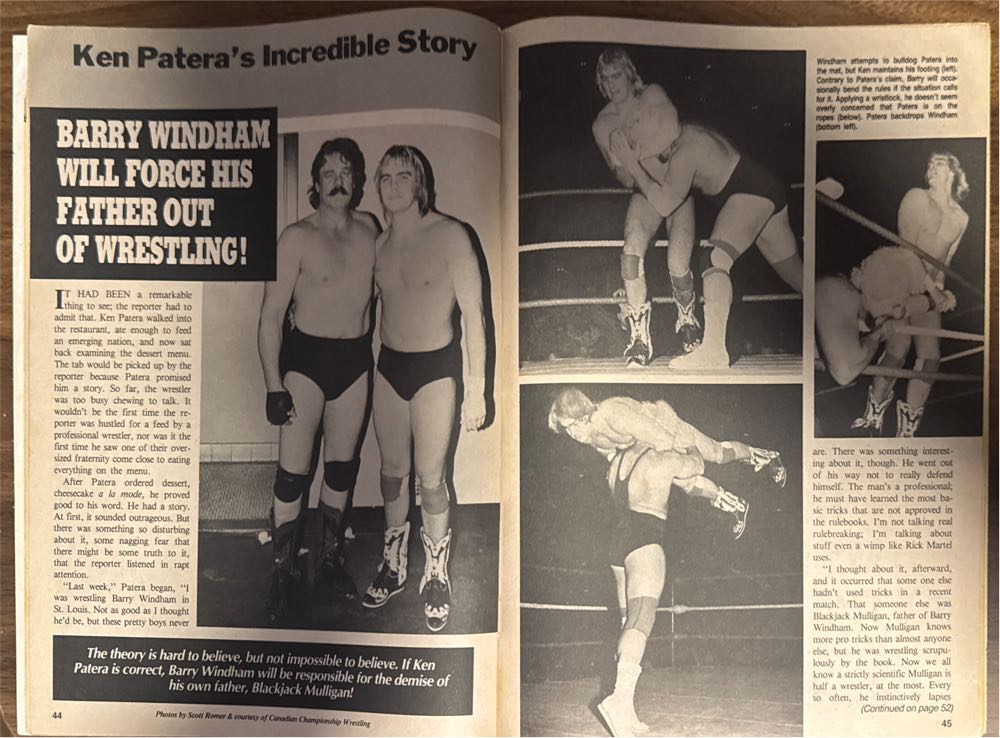 Wrestling Superstars  magazine collectible - Main Image 3