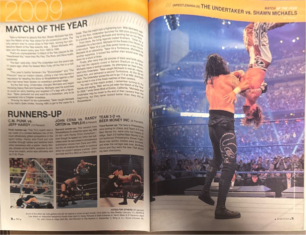 Pro Wrestling Illustrated  (March) magazine collectible - Main Image 3