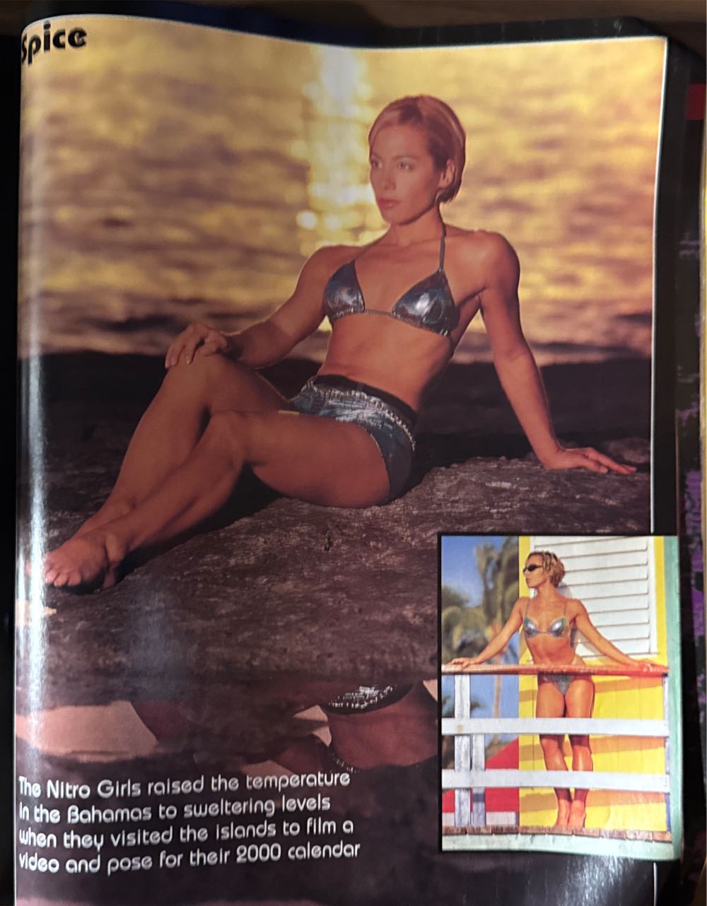 WCW Magazine  (March) magazine collectible [Barcode 07224648770912] - Main Image 4