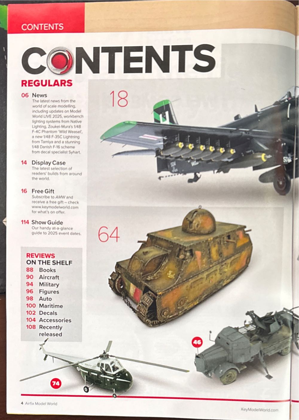 Airfix Model World Issue 174  (May) magazine collectible [Barcode 07485186666505] - Main Image 2