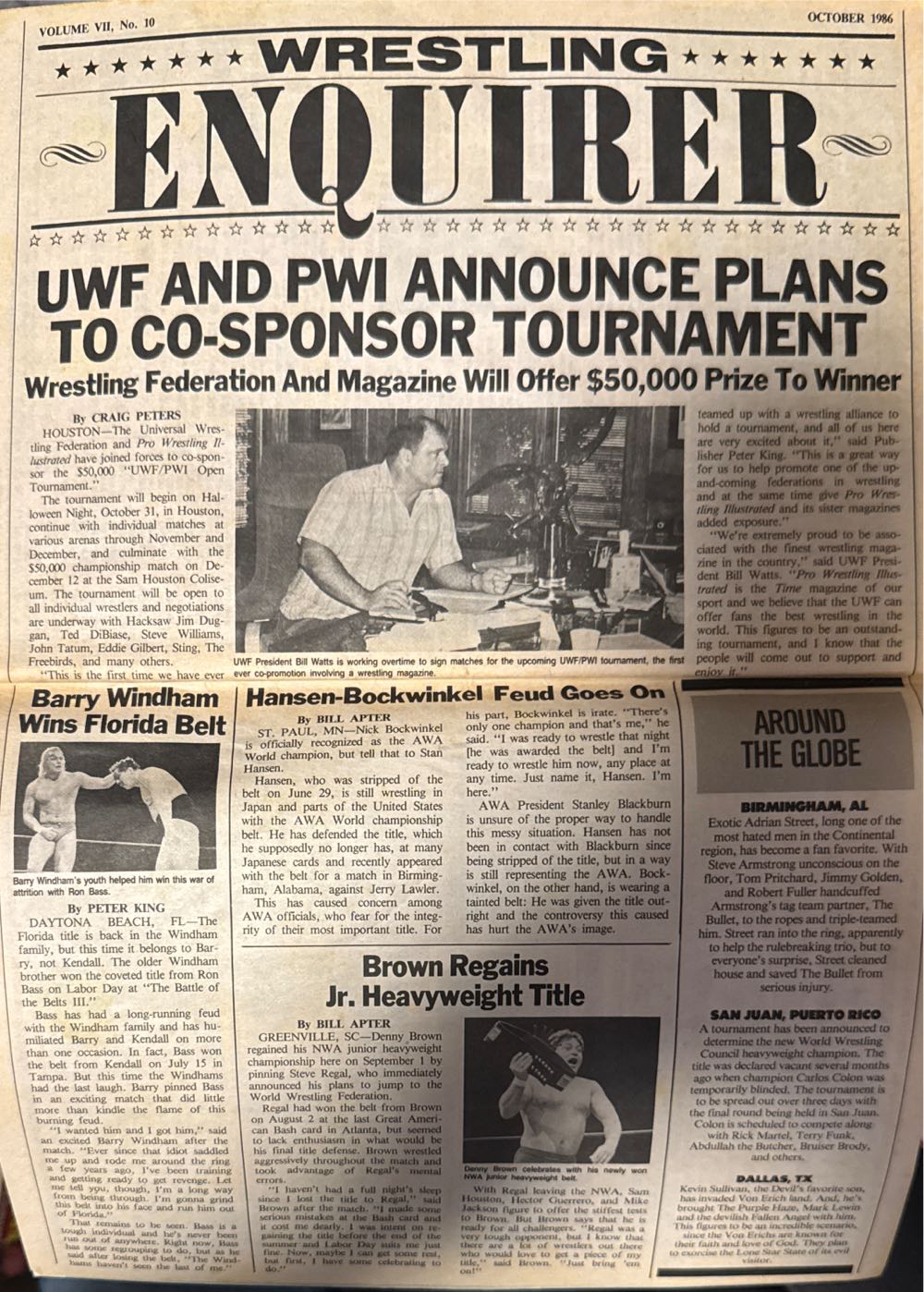 Pro Wrestling Illustrated  (January) magazine collectible [Barcode 07157204683301] - Main Image 4