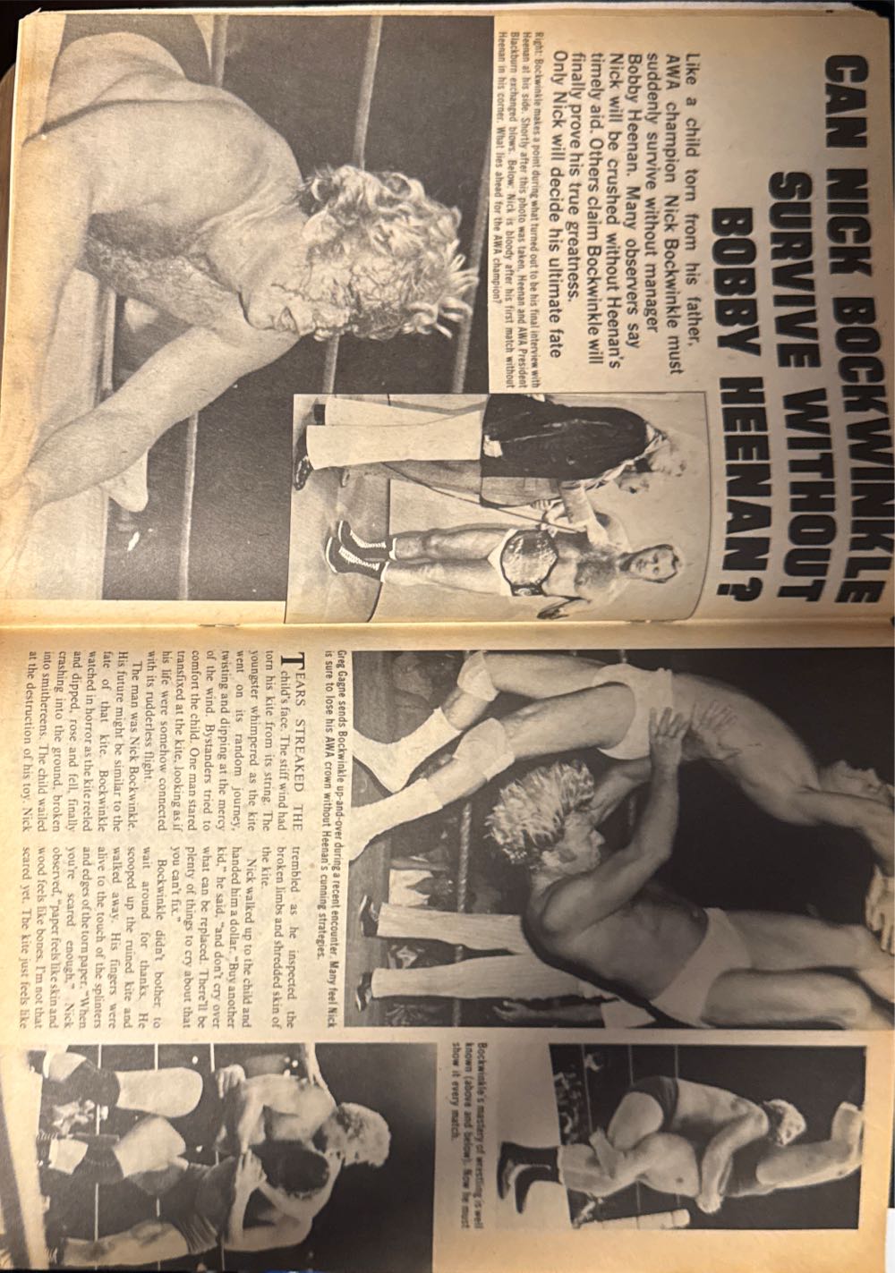 Sports Review Wrestling  (June) magazine collectible [Barcode 07189647817406] - Main Image 4