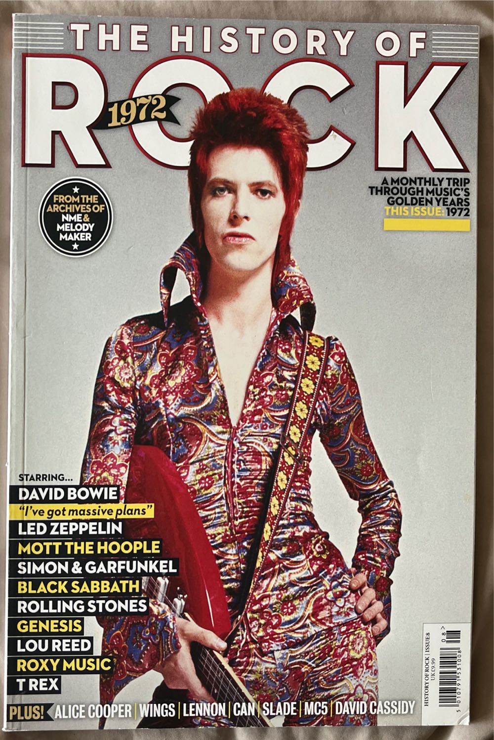 The History Of Rock 1972  (July) magazine collectible [Barcode 5010791531008] - Main Image 1