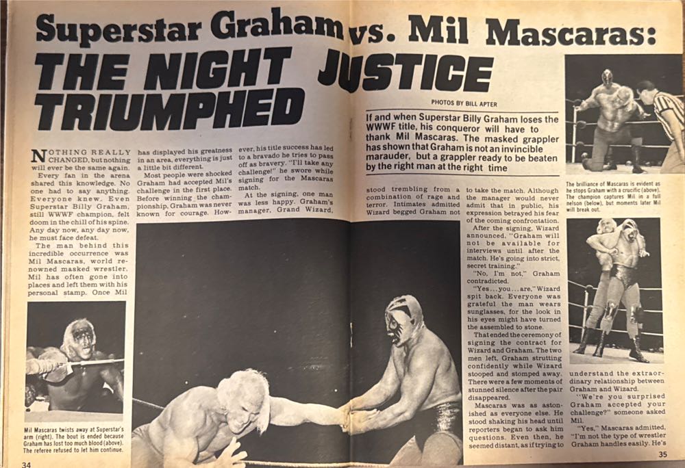 The Wrestler  (April) magazine collectible [Barcode 07189647951504] - Main Image 4