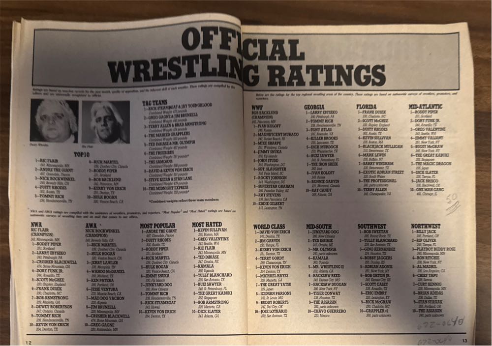 The Wrestler  (August) magazine collectible - Main Image 3