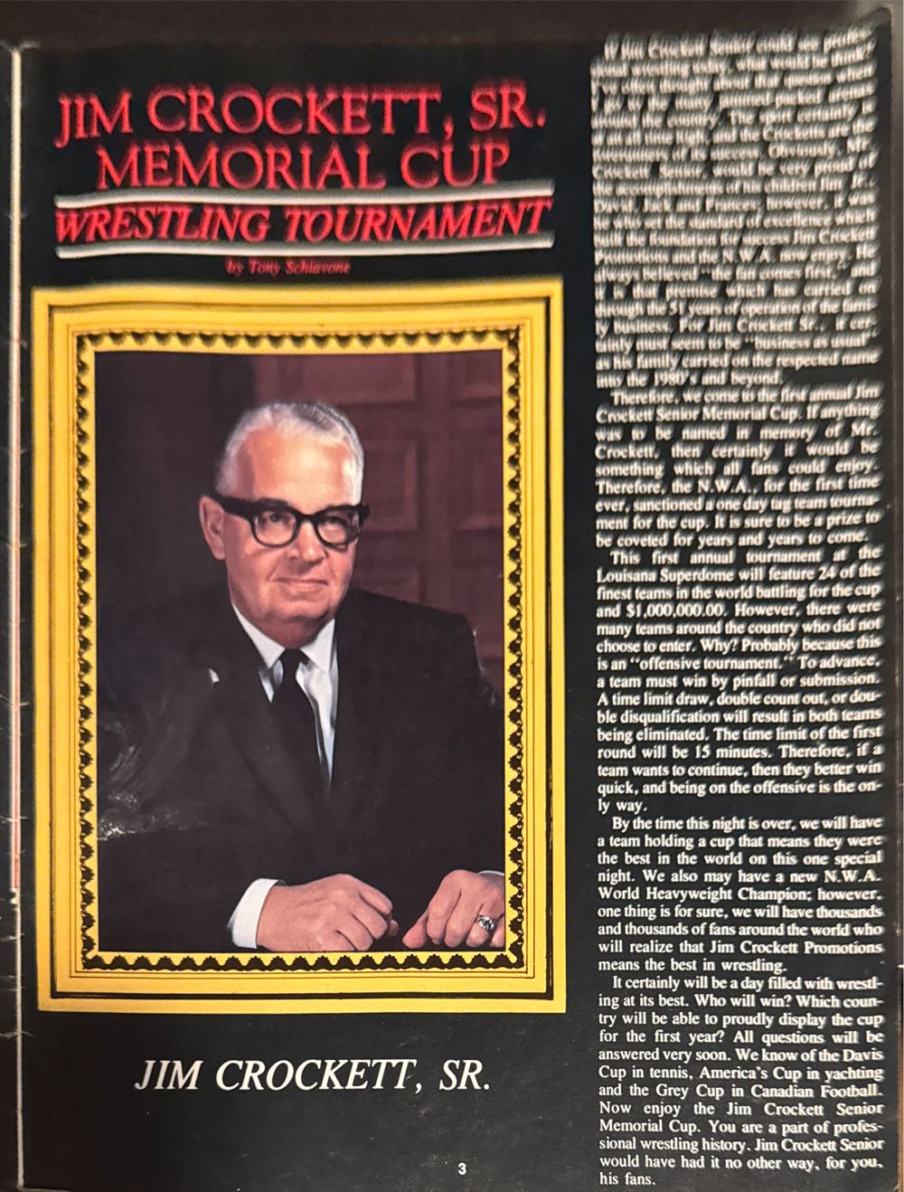 NWA Program  (April) magazine collectible - Main Image 3