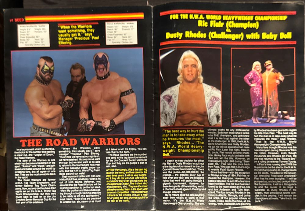 NWA Program  (April) magazine collectible - Main Image 4