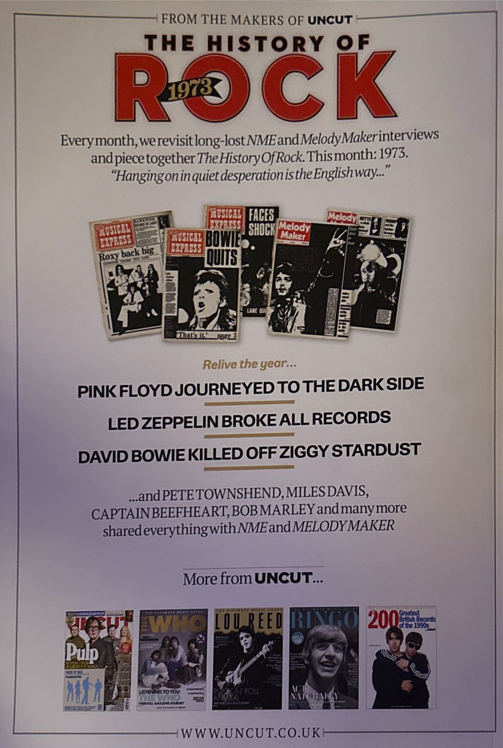 History Of Rock Magazine  (October) magazine collectible [Barcode 977304992000409] - Main Image 2