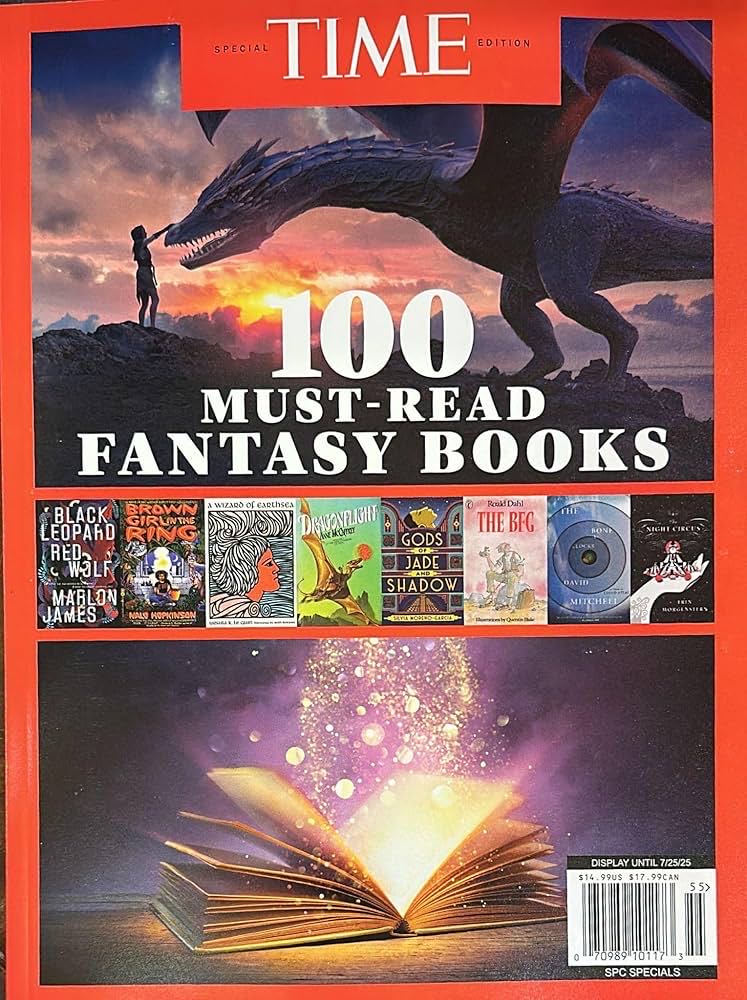 Time 100 Must-read Fantasy Books  magazine collectible - Main Image 1