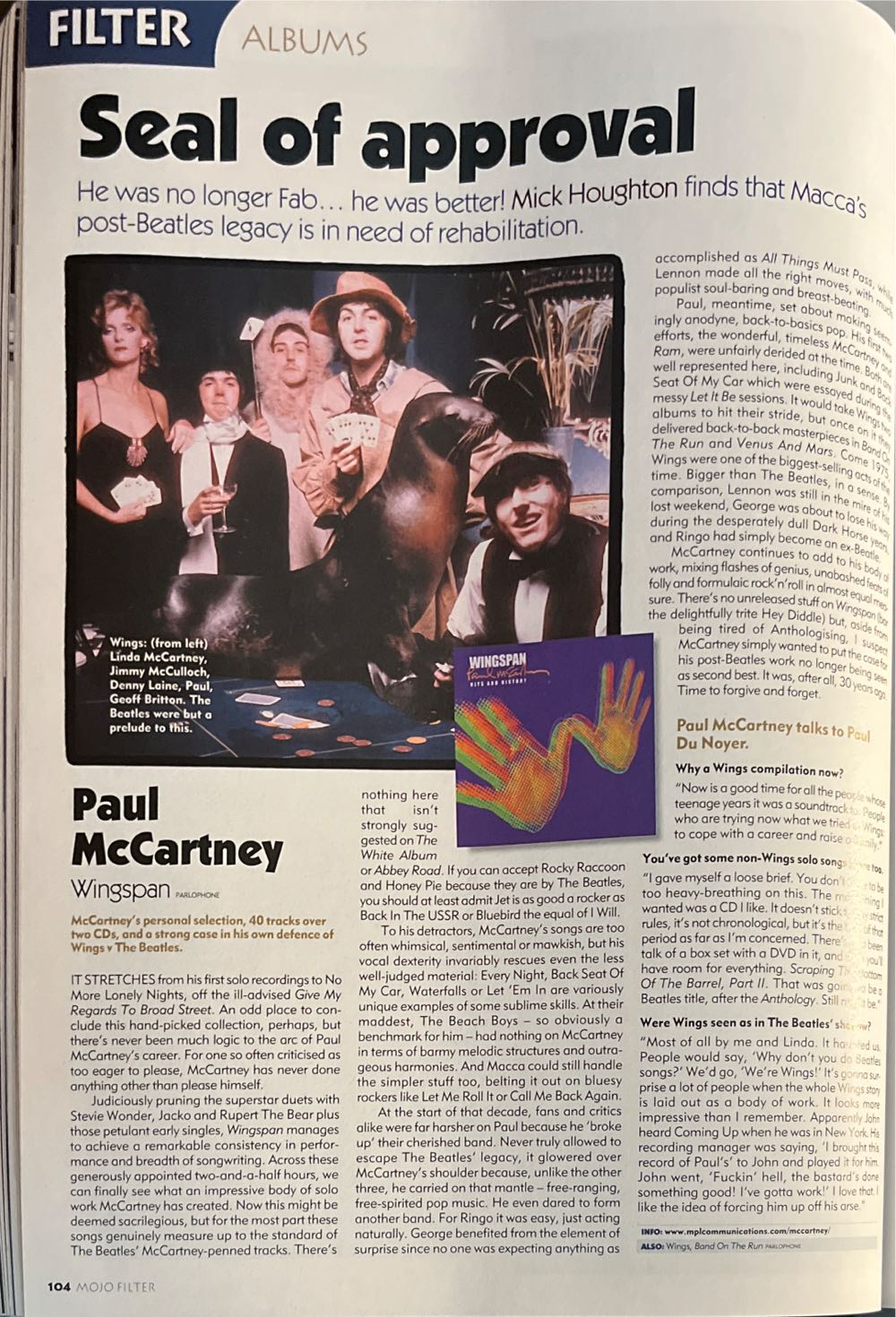 Mojo  (June) magazine collectible - Main Image 4