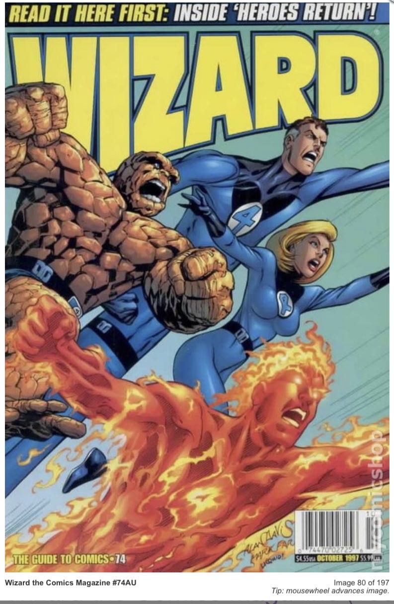 Wizard  (October) magazine collectible - Main Image 2