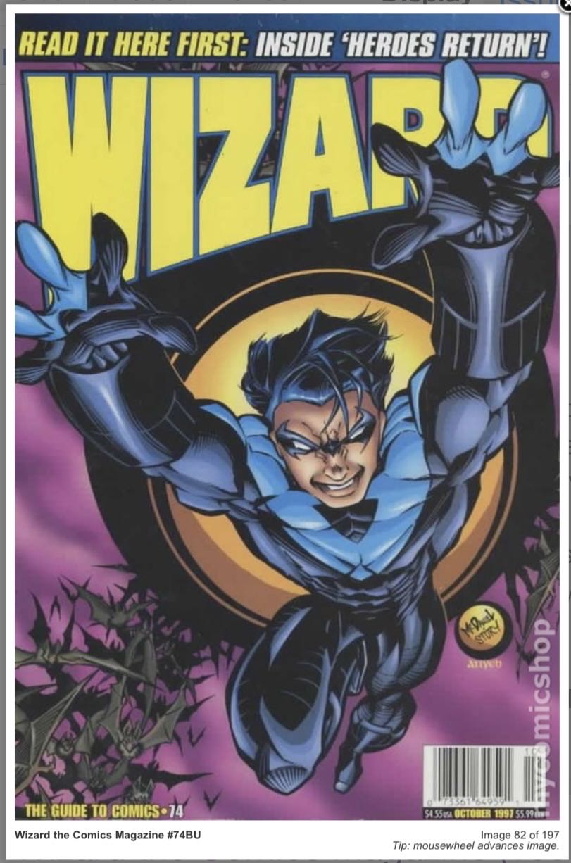 Wizard  (October) magazine collectible - Main Image 3