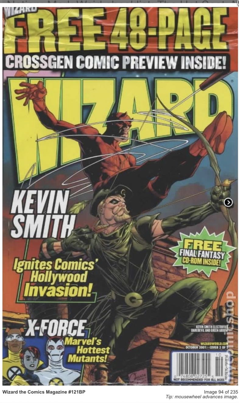 Wizard  (October) magazine collectible - Main Image 2