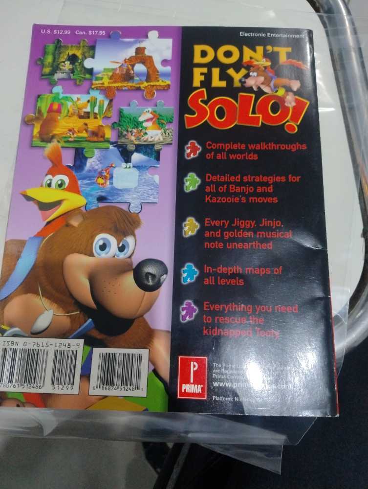 Prima’s Official Strategy Guide For Banjo - Kazooie  magazine collectible - Main Image 2