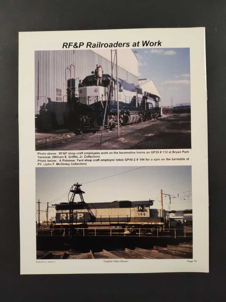 RF&P Historical Society  magazine collectible - Main Image 2