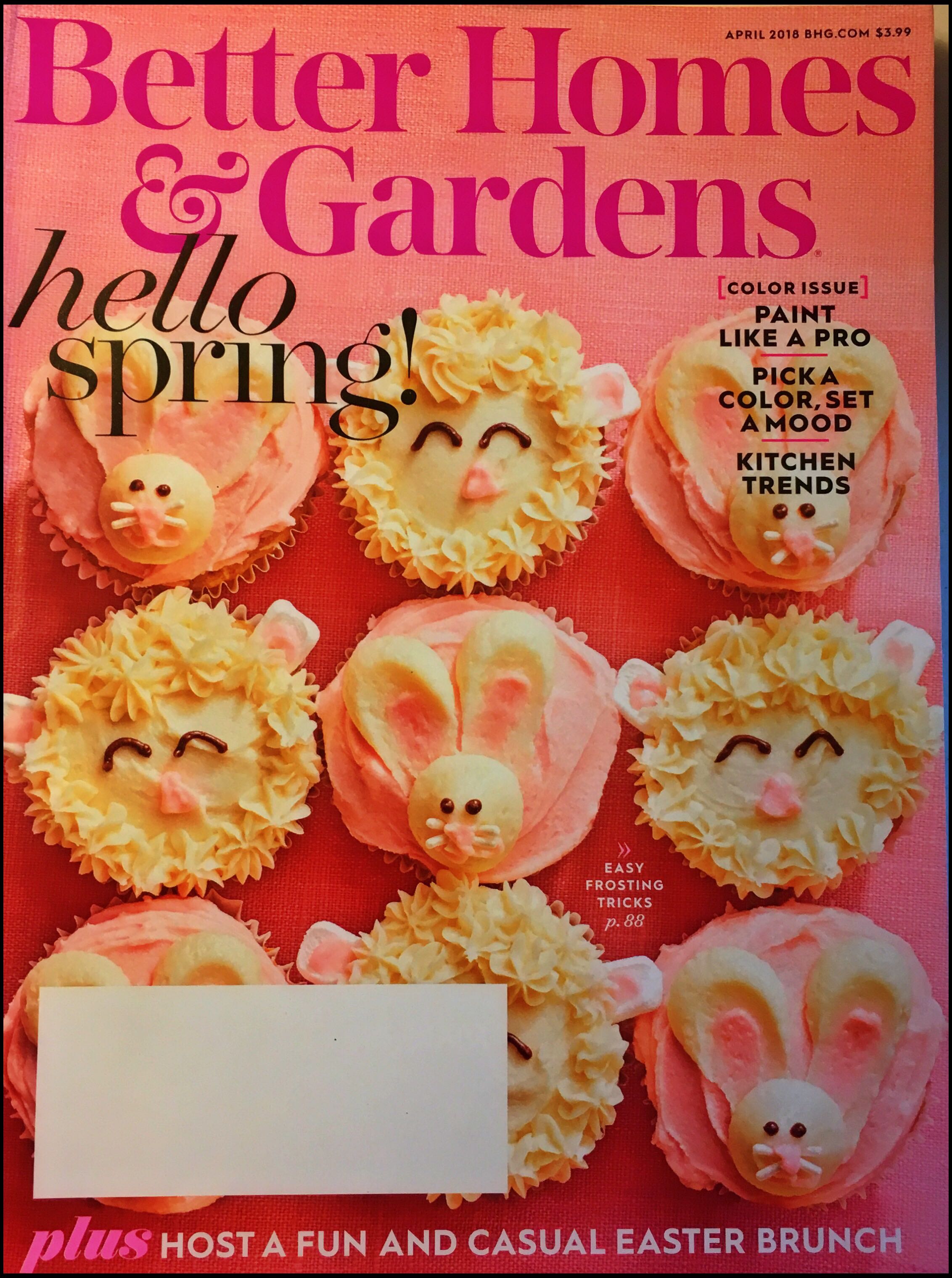 Better Homes & Gardens  (April) magazine collectible - Main Image 1