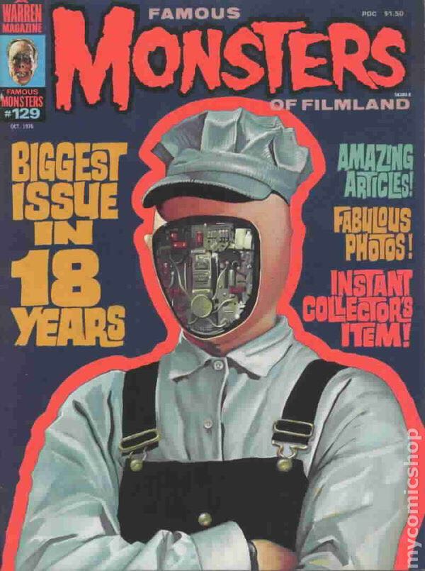 Famous Monsters Of Filmland #129  (October) magazine collectible - Main Image 1