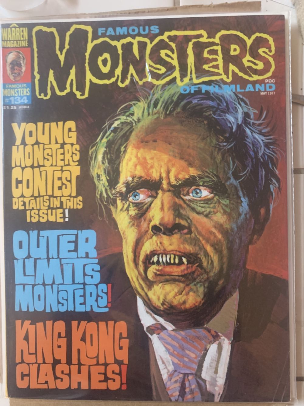 Famous Monsters Of Filmland #134  (May) magazine collectible - Main Image 2