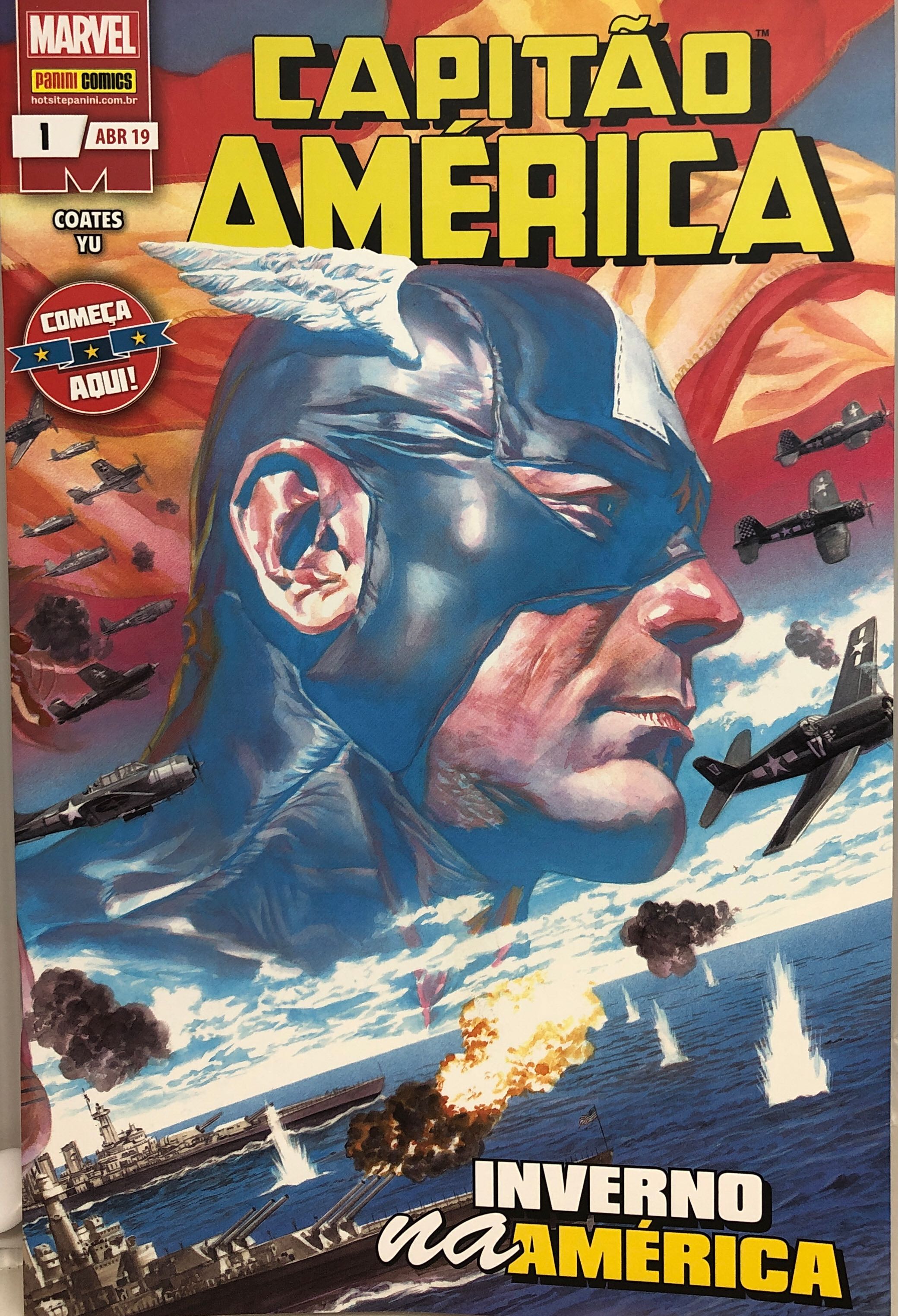 Capitão América - Serie 2019  (August) magazine collectible [Barcode 9788542618808] - Main Image 1