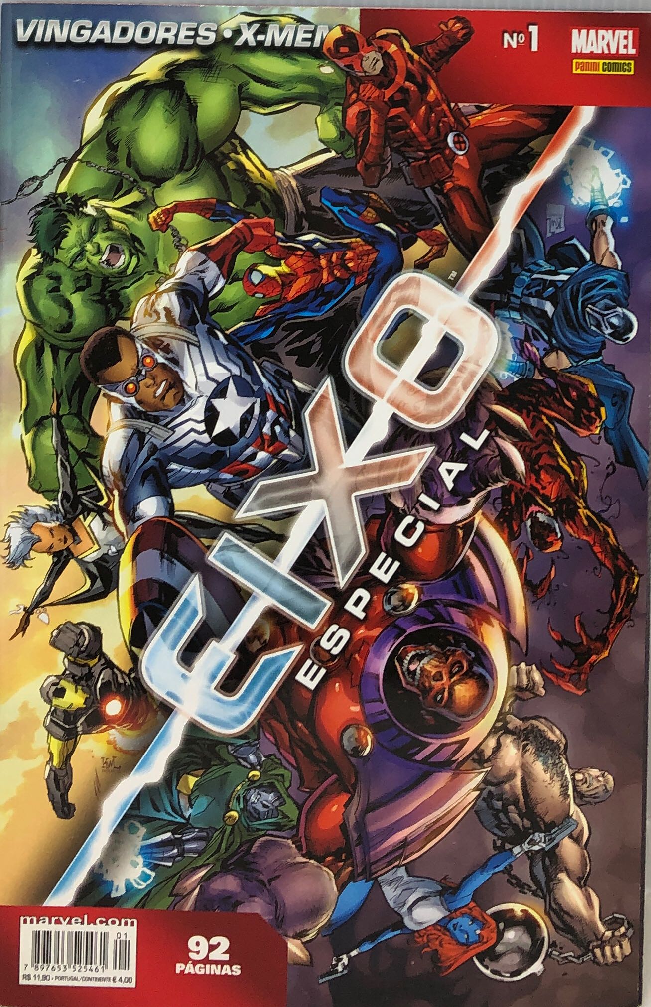 Vingadores X-Men Eixo  (January) magazine collectible [Barcode 7897653525461] - Main Image 1