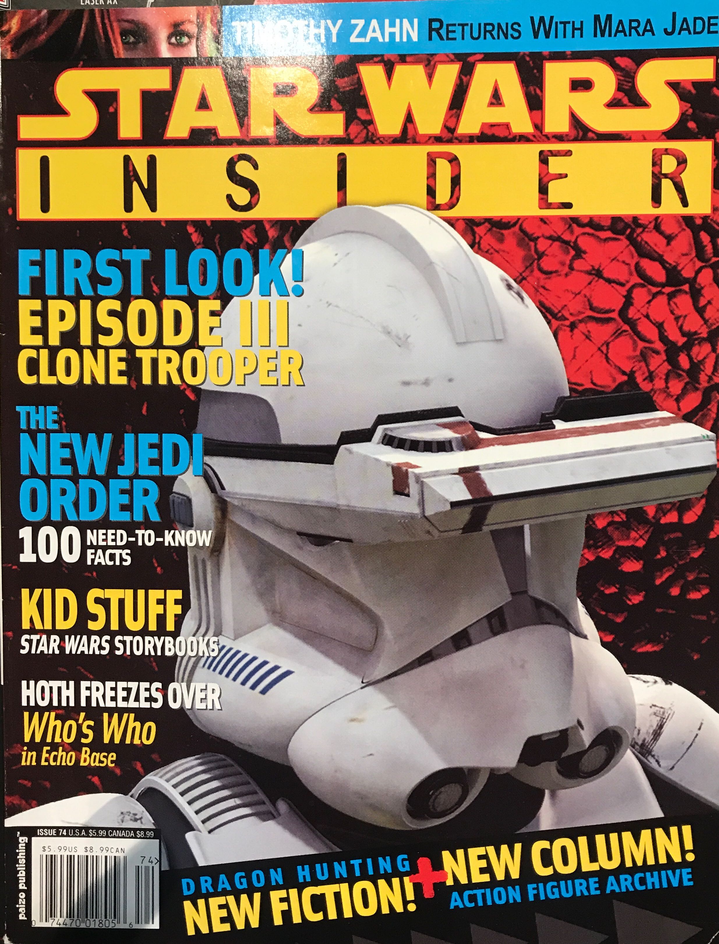 Star Wars Insider  (March) magazine collectible [Barcode 074470018056] - Main Image 1