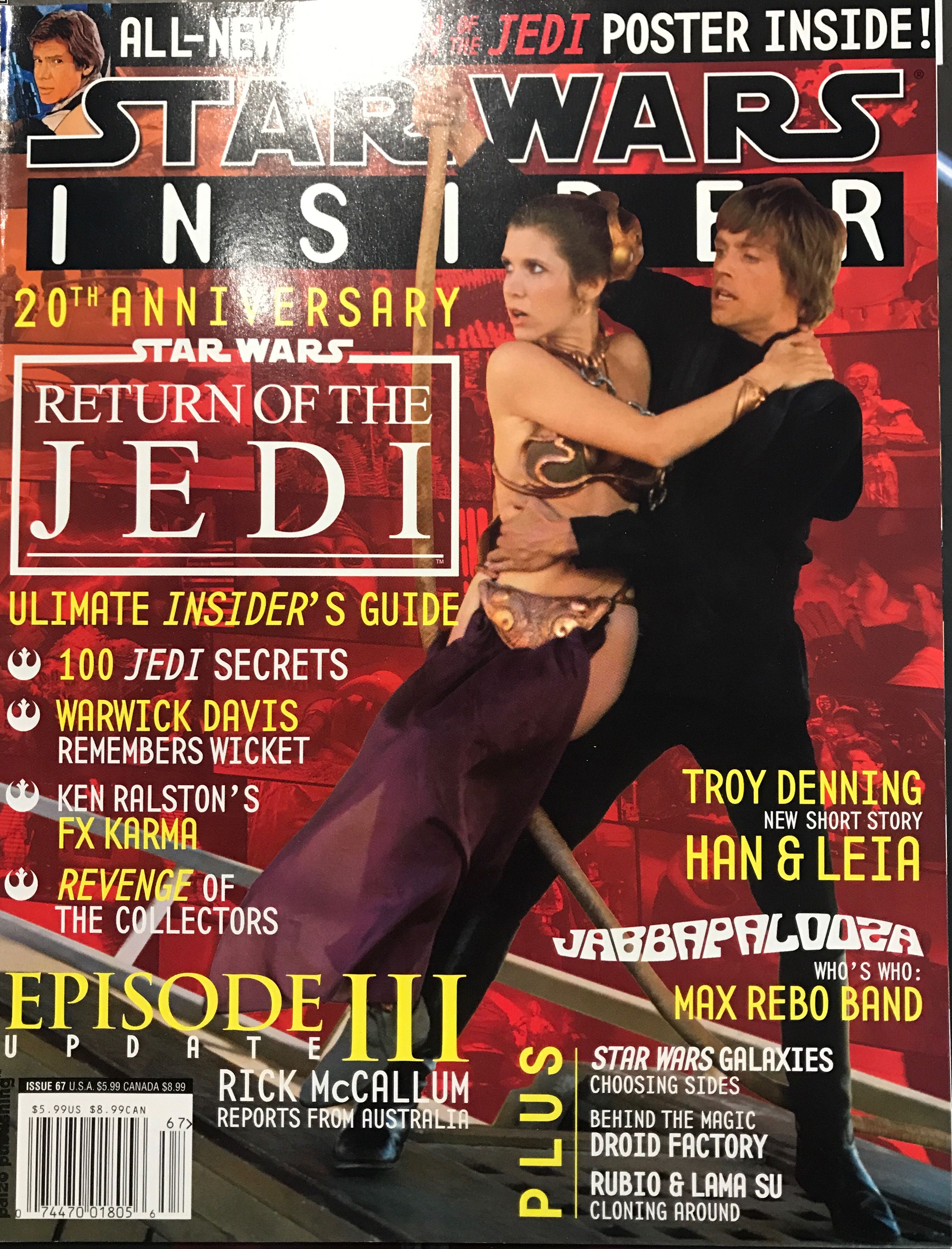 Star Wars Insider  (April) magazine collectible [Barcode 074470018056] - Main Image 1