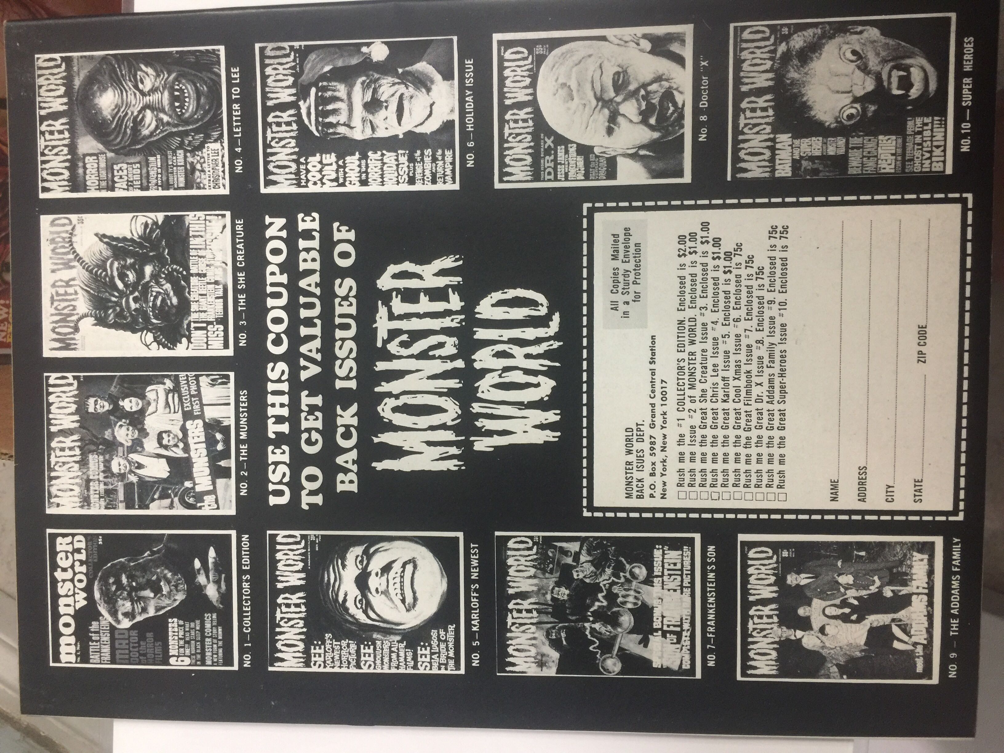 Famous Monsters Of Filmland 53  (January) magazine collectible - Main Image 2