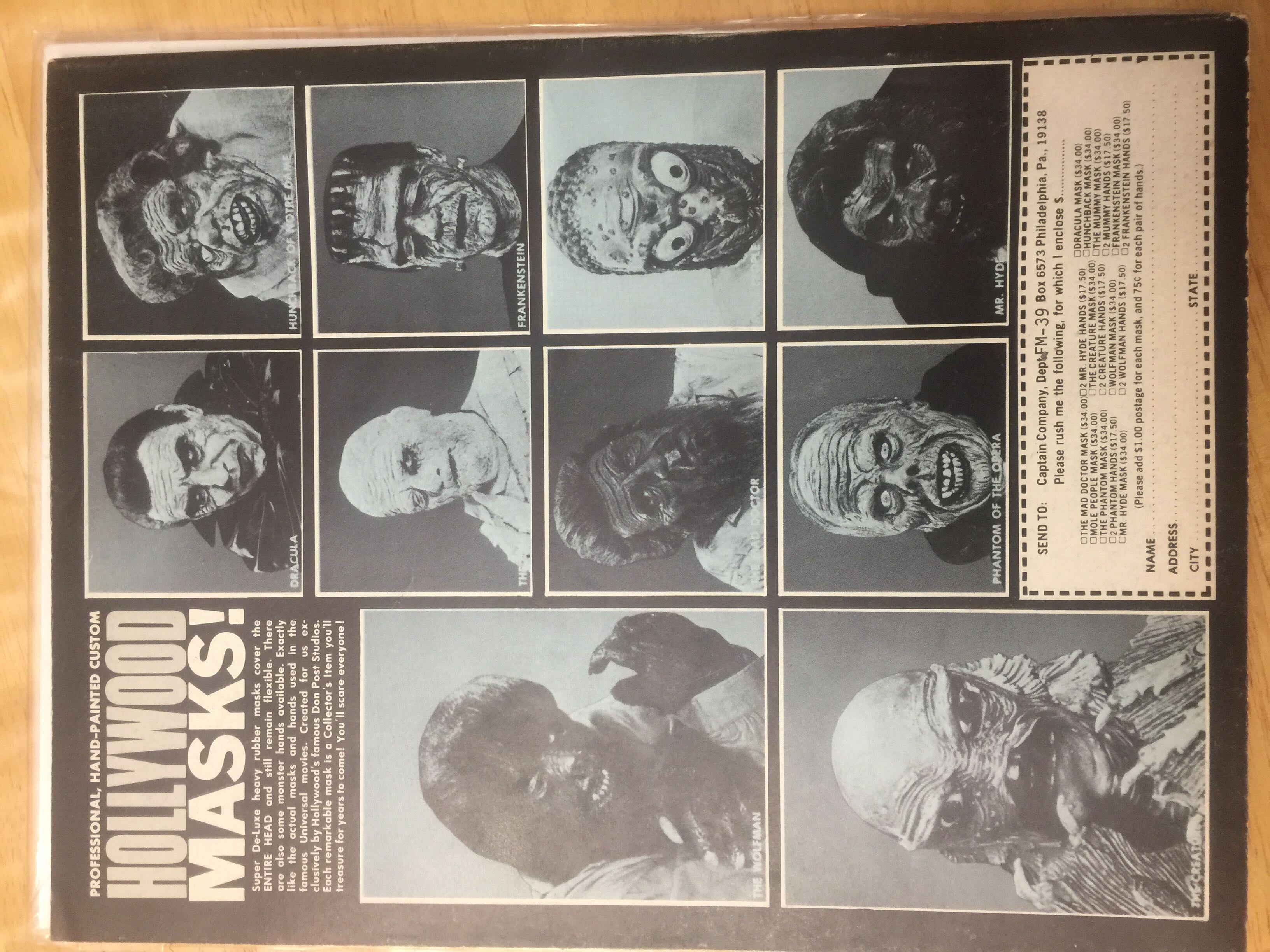 Famous Monsters Of Filmland 39  (June) magazine collectible - Main Image 2