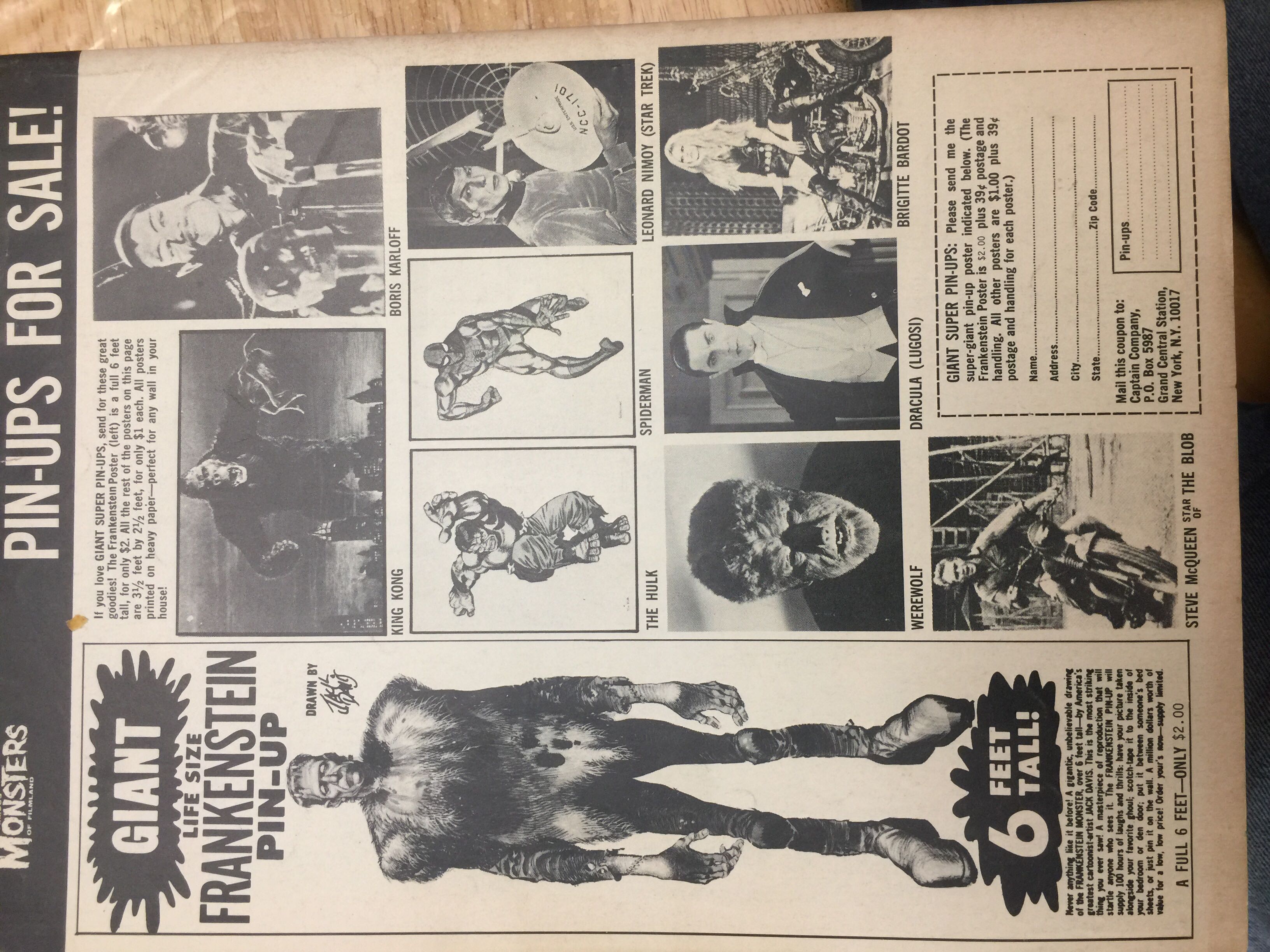 Famous Monsters Of Filmland 62  (February) magazine collectible - Main Image 2
