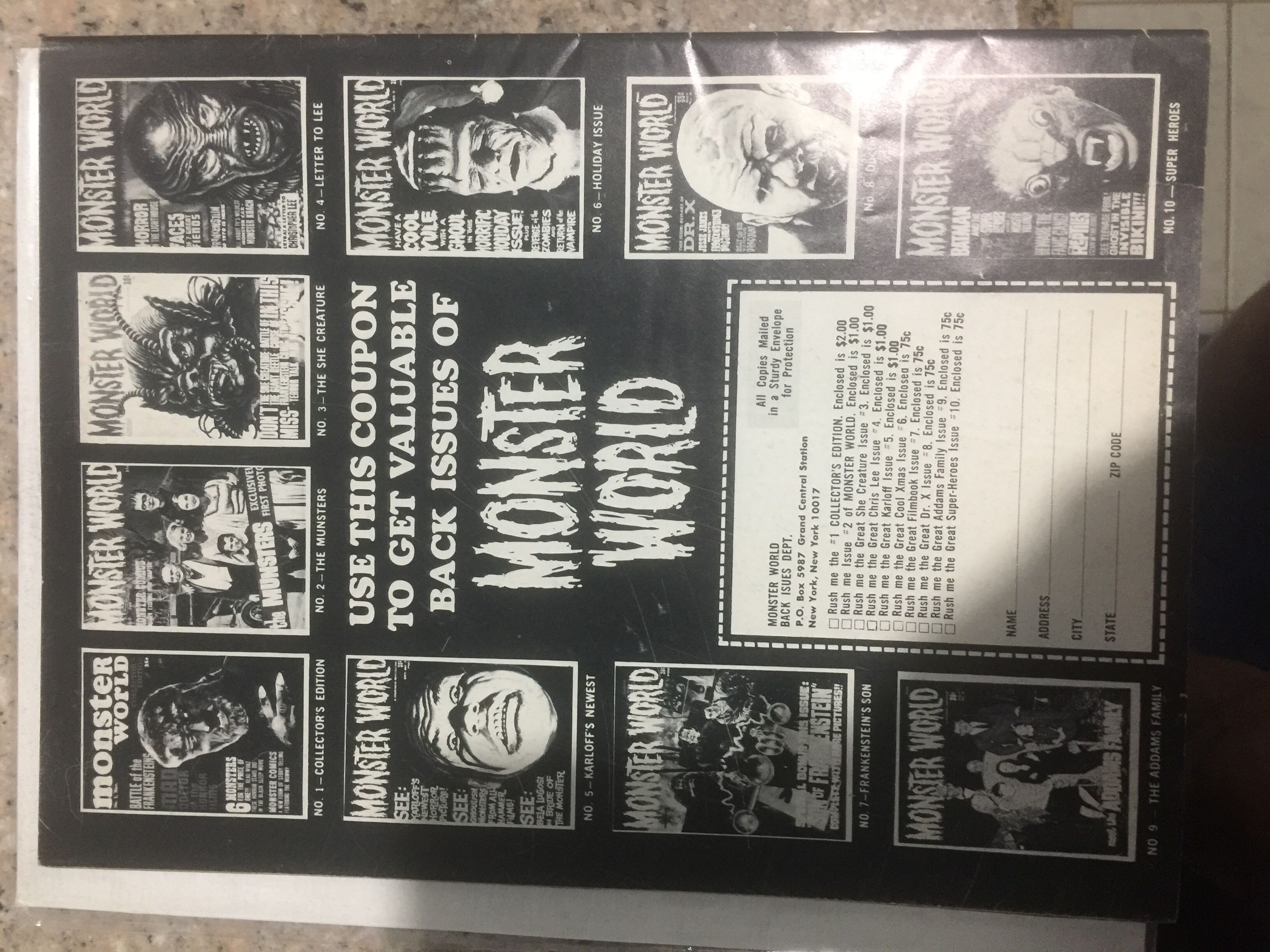 Famous Monsters Of Filmland 63  (March) magazine collectible - Main Image 2