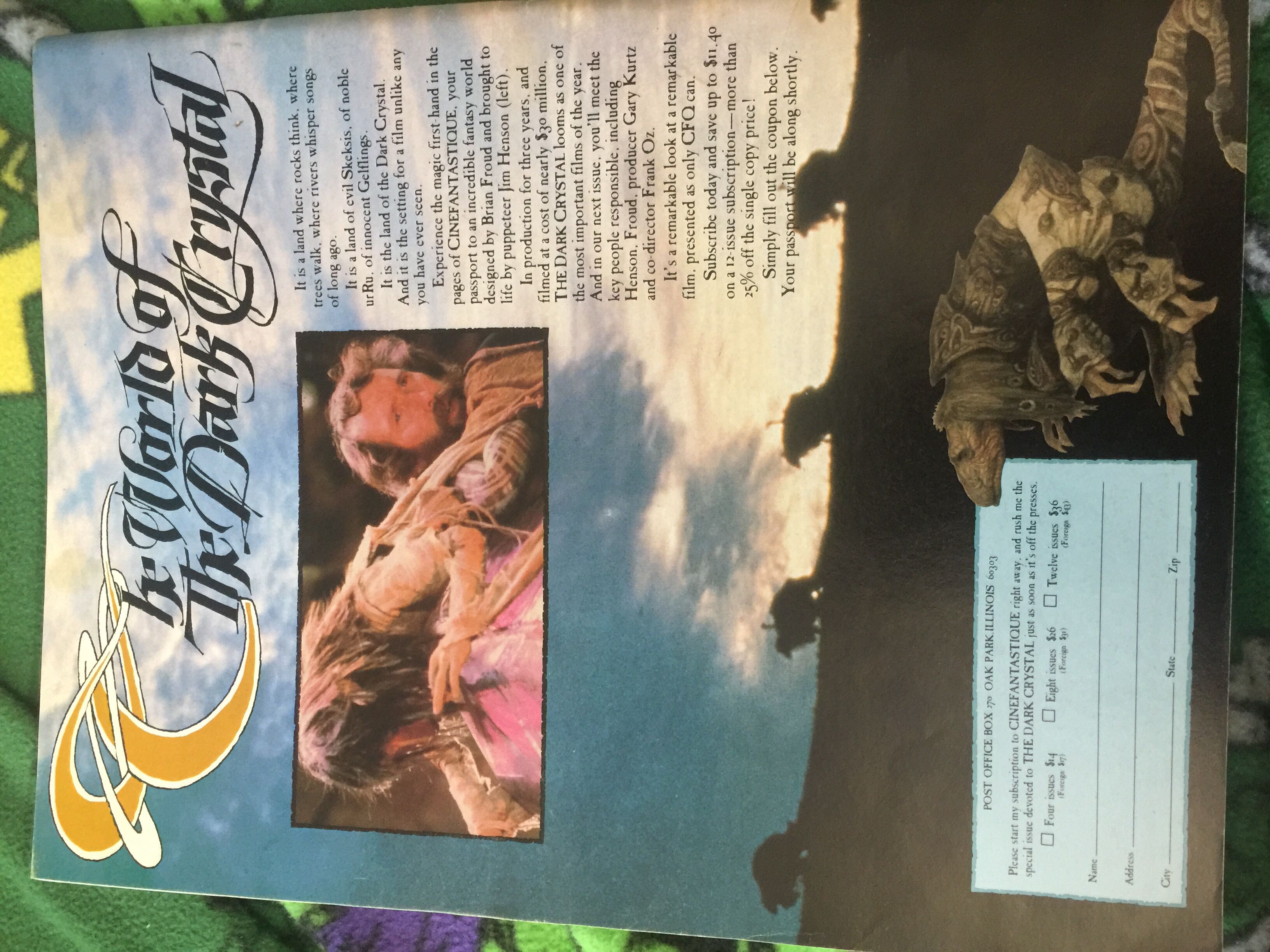Cinefantastique (November) magazine collectible - Main Image 2