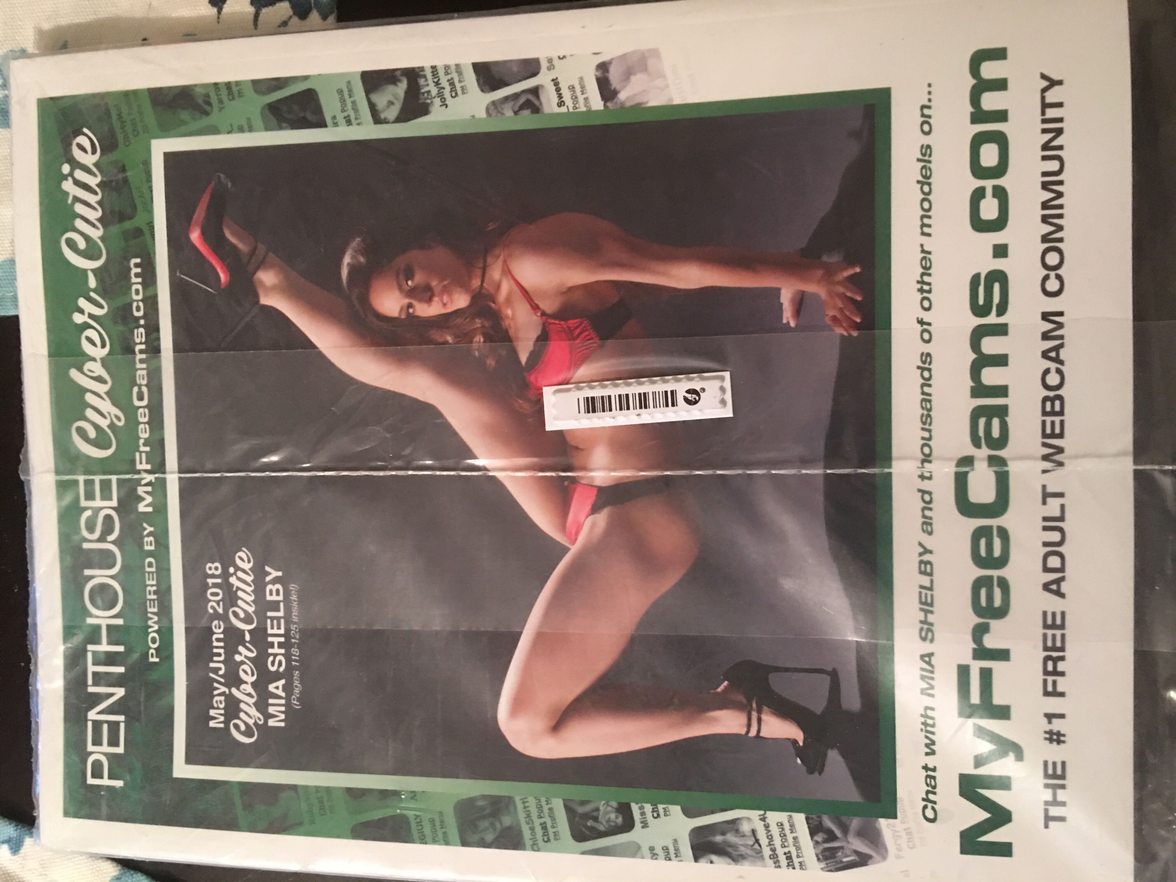 Penthouse May/June 2018  (May) magazine collectible [Barcode 725274022427] - Main Image 2