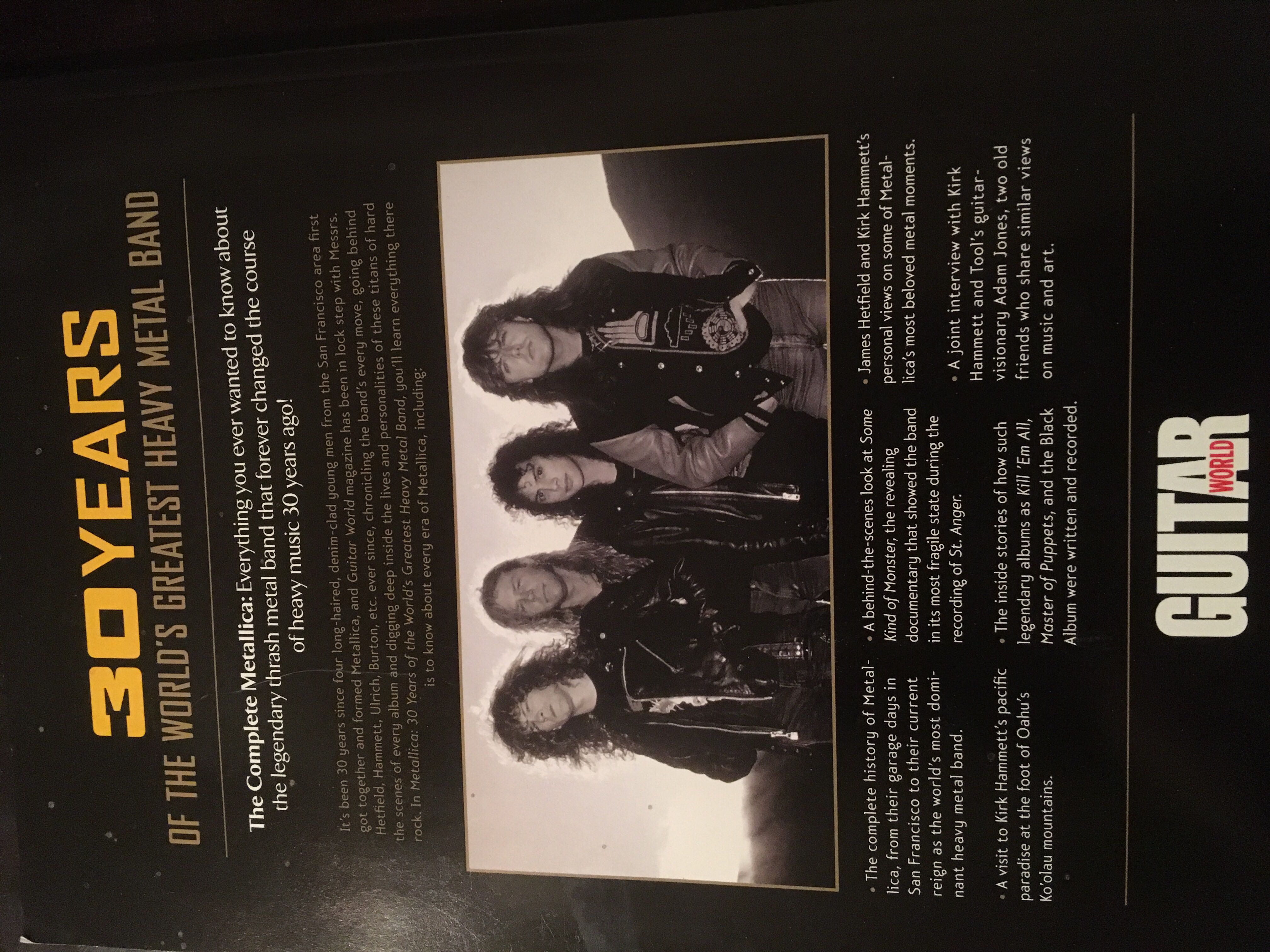 Guitar World Presents Metallica   magazine collectible [Barcode 072440102309] - Main Image 2